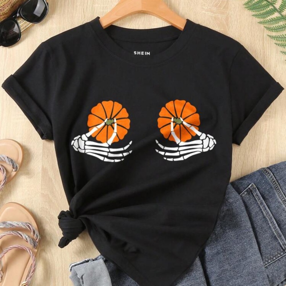 Halloween pumpkin top